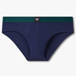 [엠포리오 아르마니 언더웨어]에센셜 로고라벨 코튼 삼각브리프(0815311326)