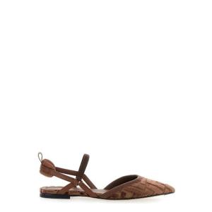 Fendi Colibri 라이트 포인티드 토 플랫 8J8463AOTP F1TPH TP948122292