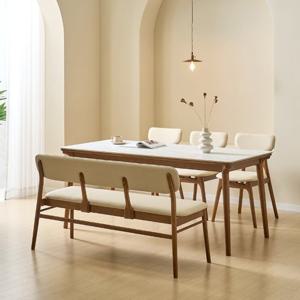 CZ2415 세라믹 6인용 원목 벤치 식탁세트 1800 1color