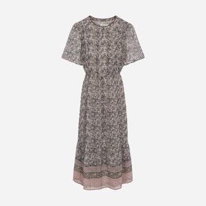 [써스데이아일랜드][여성]프릴 포인트 보더믹스 원피스(T256MOP160W)