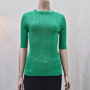 [더아이잗]더아이잗 시스루 반넥 5부 니트 IP5M1PO791