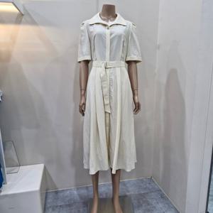 [더아이잗]더아이잗 사이드 플리츠 벨트 원피스 IP5A0OP151