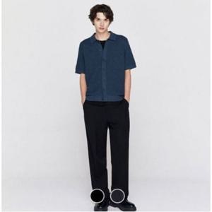 [지오다노]남성 봄 가을 간절기 세미와이드 스판 슬랙스 115914