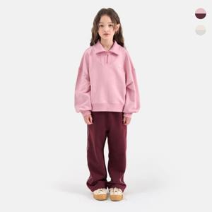 [아웃도어프로덕츠 키즈]여아 반집업 맨투맨+세미와이드 팬츠 (2color) OD253IST73_MIX