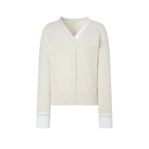 [헤지스골프] 베이지 짜임 가디건HWSW5C612I1