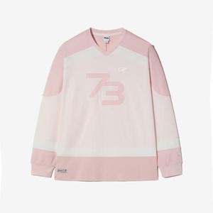 [휠라] TAG가 79,000원 메쉬 져지 럭비 긴팔티 (FS2RLH1102X_LPK)