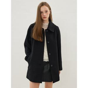 [올리브데올리브]하프기장 벨티드 울 코트 OH5XH096