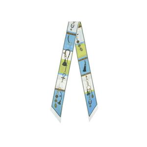 [루이까또즈(스카프)]밸라브방도 실크 스카프 그린 2ESB958GR