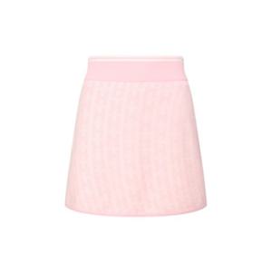[헤지스골프] 핑크 여성 자카드 패턴 니트 스커트HWSK5C611P1