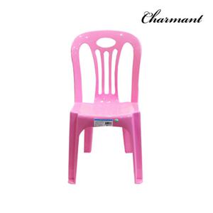 MAGICCLEAN 솔리드 등받이의자 핑크 낚시 캠핑 야외행사