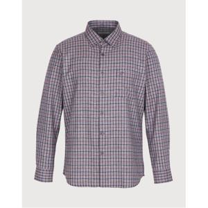 [트레몰로][TREMOLO] 체크패턴 기모 셔츠_TRBNL3F8441