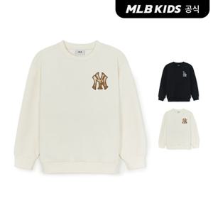 [MLB키즈 공식]25FW스트릿 베이직 체크 아플리케 맨투맨 (2color) 7AMTB1254