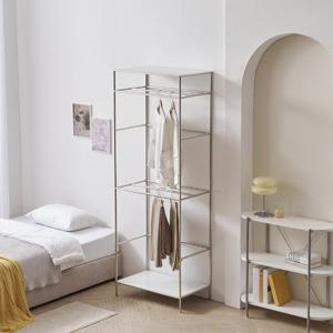 N1654 모듈 2단 옷걸이 오픈행거 옷장 690