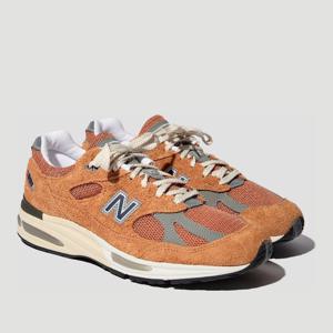 뉴발란스 991V2 메쉬 스웨이드 리플렉티브 스니커즈 U991OV2