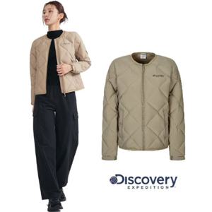 디스커버리 25FW 겨울 여성 DWDJ74056BGS 디하스 U넥 튜브 다운 경량패딩