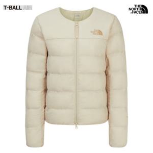 노스페이스 여성 르위스T 라운드넥 경량 패딩 자켓 NJ3NR81B_SAN