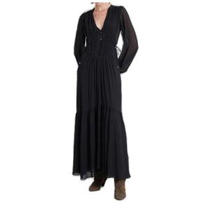 이자벨 마랑 에투알 브리안 V넥 롱 드레스 RO0798FAC3J01E 01BK TP949037115