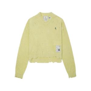 메종미하라야스히로 프린지 V넥 스웨터 K15SW711