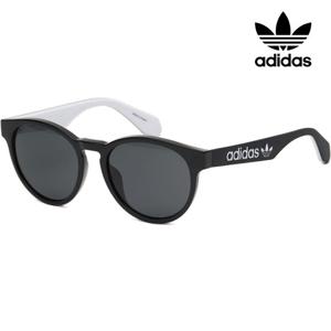 아디다스 선글라스 라운드 블랙 심플 데일리 뿔테 스포츠 OR0025 01A