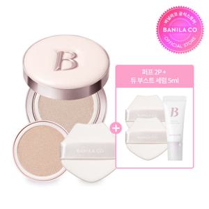 [더블5%쿠폰][바닐라코] 에센스 스킨 듀 쿠션 (본품+리필)