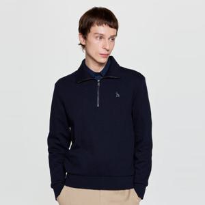 헤지스  25FW  남성 하프집업 맨투맨티셔츠 HZTS5D404N2