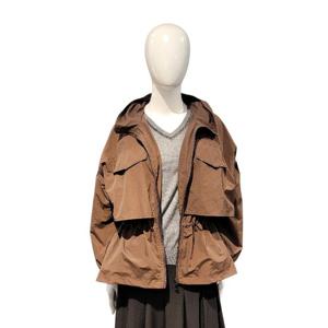 [페이지플린]이중가슴덮개 스트링 집업점퍼F5CJP006A