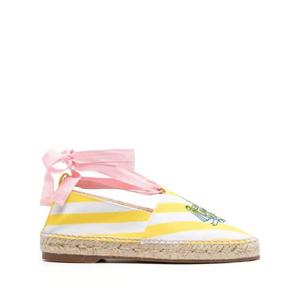 26 SS Maison Kitsune 스트라이프 레이스업 에스파드리유 KW04108WW9000 TP442935942