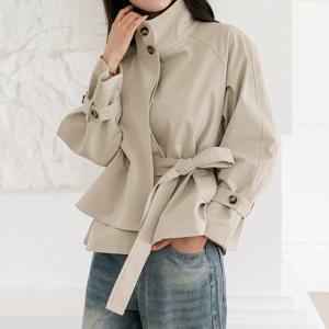 [한정수량] [모리스커밍홈] 레이어드 트렌치 자켓_M2509JK055C