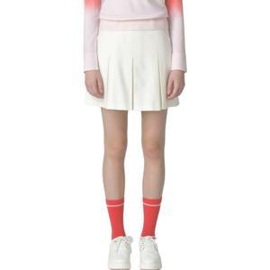 [헤지스골프] 아이보리 여성 에센셜 윈터 플리츠 스커트HWSK5D701IV