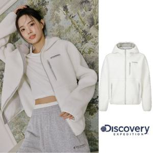 디스커버리 2025F W 겨울  남여공용 테크플리스 후드 자켓
