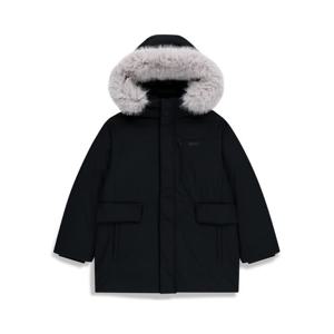 [내셔널지오그래픽키즈]K254UDW950 벨루가 미드 덕 다운 점퍼 CARBON BLACK