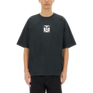 오베이 반팔 티셔츠 167924152 PIGMENTTRUEVINTAGEBLACK