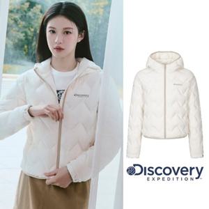 디스커버리 2025F W 겨울  여성 티베른 튜브 구스다운 경량패딩