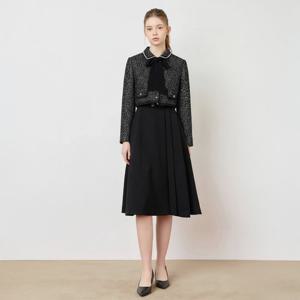 [케네스 레이디]로델리나 리본 타이 롱 원피스 (EWOPOL02)