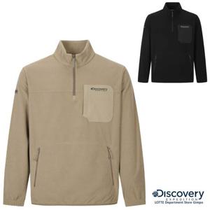 디스커버리 25FW 남성 그리드 기모 우븐 하이브리드 트레이닝 아노락 DMTR79056 GPTR