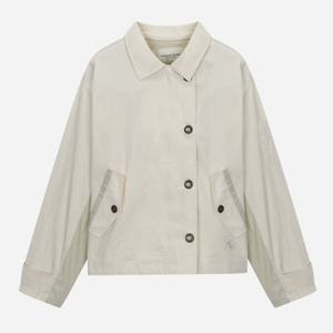 [써스데이아일랜드]셔츠카라 컬러블록 블루종 점퍼 T256MJP901W