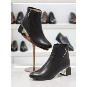 [탠디] 여성앵클부츠 821703 K040 블랙 5cm (821703-K040)