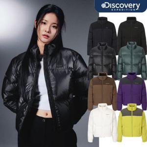 디스커버리 25FW 신상 겨울 여성 반슬리 다운 크롭 숏패딩 패딩/다운/발수/방풍/그라핀축열안감/프리미엄/오버핏/크롭 DWDJ8D056