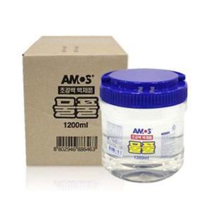 물풀 미술 공작 종이 접기 풀 학용품 사무 문구 1.2L 아모스물풀 물풀대용량 착풀 딱풀 슬라임물풀 목공풀 글리세린 학용품 사무용품 공작