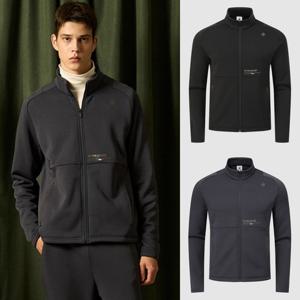 르꼬끄 유니 레귤러핏 파워스트레치 기모 본딩 트랙탑 QQ423EFTO2