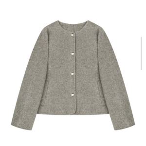 [SI][행복한백화점][SI]핸드메이드 노카라 울자켓  SLJRZ0127