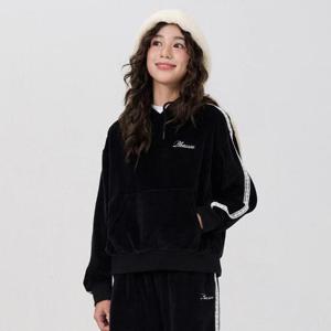 오션스카이 HC06 벨로아후드크롭티셔츠 EFJG5176C03