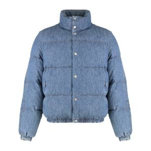 돌체앤가바나 데님 스냅 클로저 패딩 재킷 G9BUCDG8NW5 S9001
