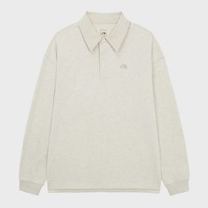 [노스페이스] (NFM_NT7QR68C_OAT_) 남성 오르사 긴팔 폴로 NT7QR68C_OAT