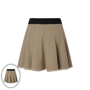 [헤지스골프] 여성 울라이크 윈터 플레어 스커트 카멜 (HWSK5D713CM)