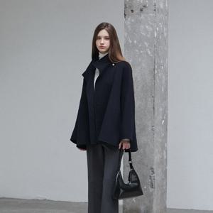 플라스틱아일랜드  (PR4HJ061) 오버사이즈 더블 핸드메이드 자켓