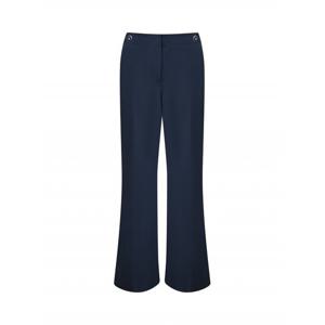 [더아이잗컬렉션]사이드 버튼 와이드 핏 슬랙스 팬츠 CRAA0SL391