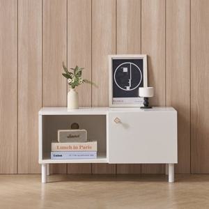 HD210 수납 1도어 2칸 거실장 800 1color