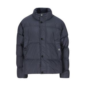 26 SS 스톤 아일랜드 로고 패치 하이네크라인 퍼퍼 자켓 블루 K2S154100010S0A23