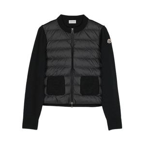 [몽클레어] FW25 여성 울 집업 패딩 가디건 9B00036 M1131 999